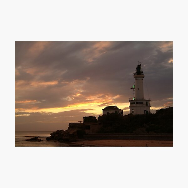 Item preview, Joe Mortelliti Gallery - Green light, Point Lonsdale lighthouse, Point Lonsdale lighthouse, Bellarine Peninsula, Victoria,  designed and sold by thisisaustralia.