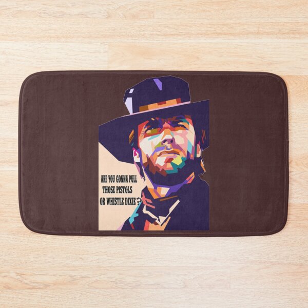 Item preview, Clint Eastwood colorful painting Portrait  designed and sold by TamilaMassey.