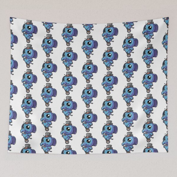Item preview, Cute elephant on unicycle designed and sold by kickingdesigns.