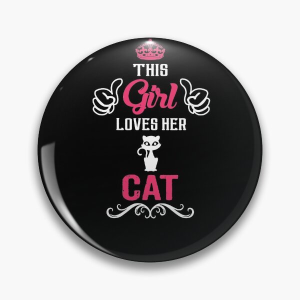 Aperçu de l'œuvre Cette fille aime son chat cool cadeau créée et vendue par Prozano.