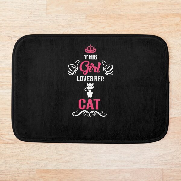 Item preview, Esta chica ama a su gato Regalo genial designed and sold by Prozano.