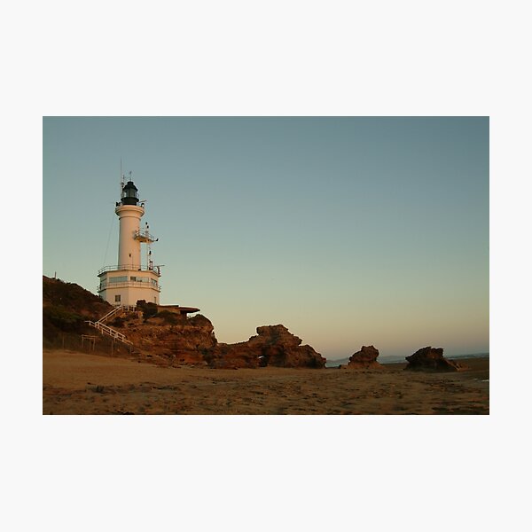 Item preview, Joe Mortelliti Gallery - Dusk, Point Lonsdale lighthouse, Bellarine Peninsula, Victoria, Australia. designed and sold by thisisaustralia.
