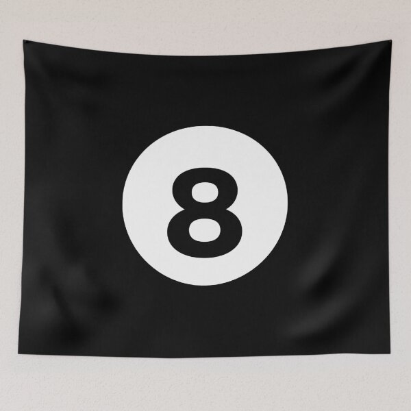 Item preview, Billiard Solid Black Ball Number 8  designed and sold by Taumaturgo.