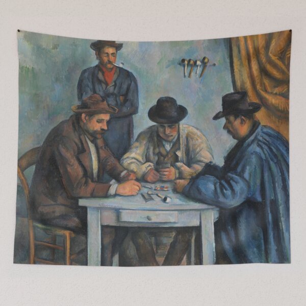 Item preview, Paul Cézanne - The Card Players (1892) designed and sold by HistoryRestored.