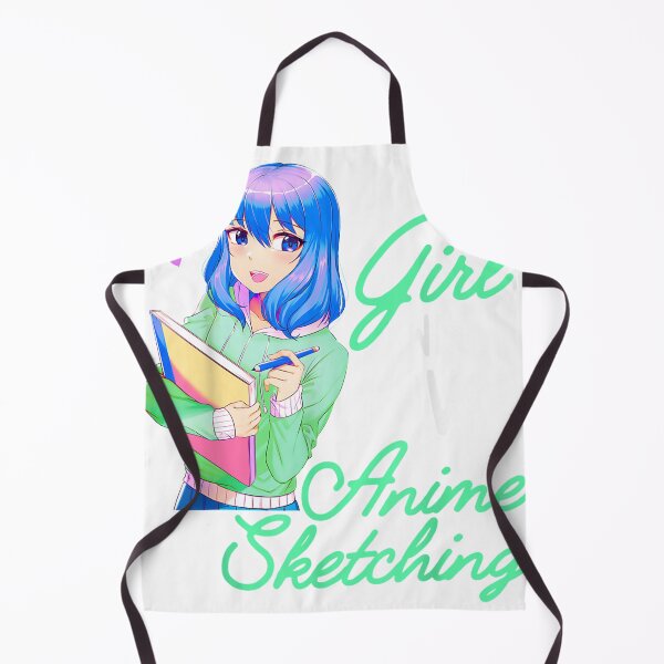 Item preview, Anime and Sketching Just a Girl Who Loves Anime Drawing T-Shirt designed and sold by ImartX.