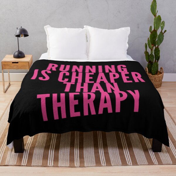 Item preview, Running is Cheaper than Therapy designed and sold by ArqDezines.
