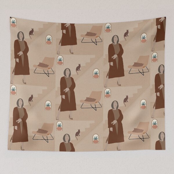 Item preview, Semi abstract woman illustration designed and sold by Aesthetics Creation.