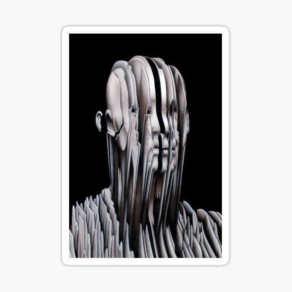 REGROWTH (Colour pencil drawing) Sticker