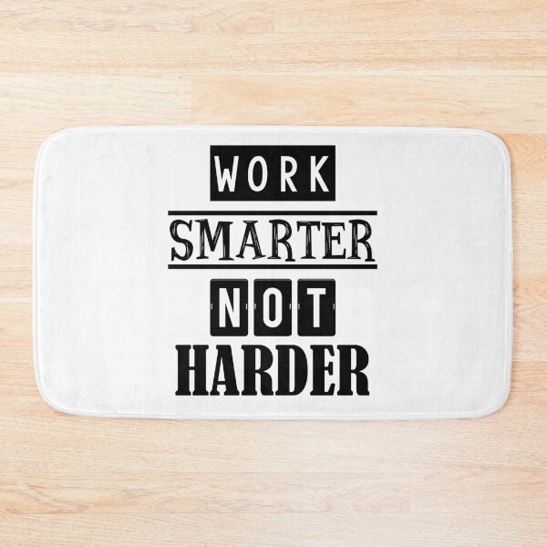 Item preview, Work smarter not harder designed and sold by Samridhi Verma.