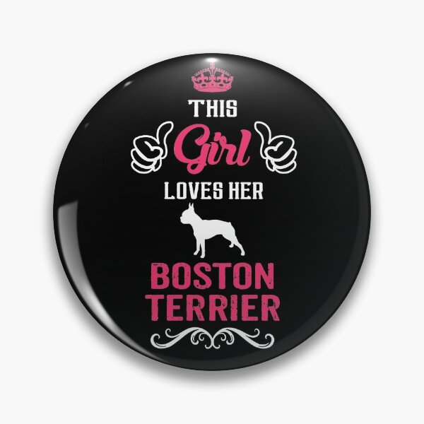 Item preview, Esta chica ama su regalo genial de Boston Terrier designed and sold by Prozano.