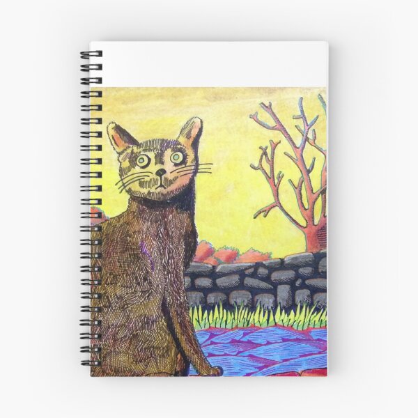 Item preview, 423 - YELLOW CAT - DAVE EDWARDS - COLOURED PENCILS - 2016 designed and sold by BLYTHART.