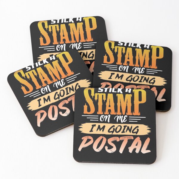 Item preview, Stick a Stamp on me im going Postal designed and sold by Grinover.