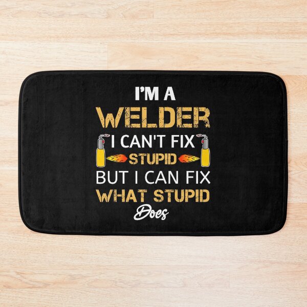 Item preview, Welder Caution Funny Welder Welding Men Dad Father,I'm A Welder I Can't Fix Stupid,gift for Boilermaker,electrician,plumber,Welder machine job  designed and sold by Essakhi12.