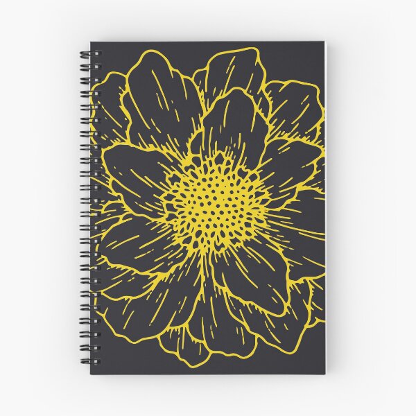 Item preview, Yellow Flower Outline designed and sold by VisionaryStudio.