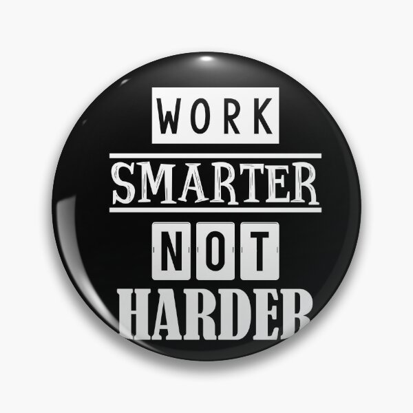 Item preview, Work smarter not harder designed and sold by Mandala & More.