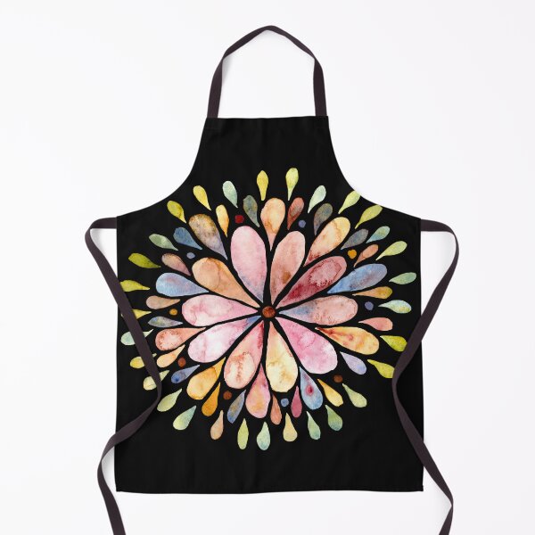 Item preview, Rainbow Watercolour Mandala Flower designed and sold by Ashstone23.
