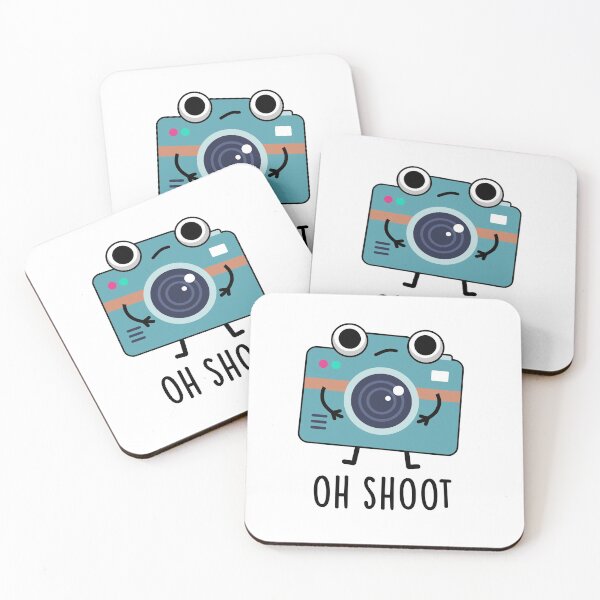 Item preview, Oh Shoot Funny Camera Puns  designed and sold by punnybone.