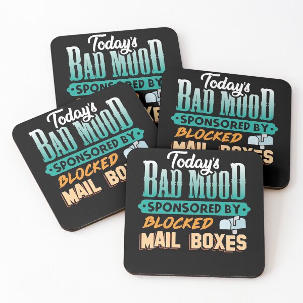 Item preview, Todays Bad Mood sponsored by Blocked Mail Boxes designed and sold by Grinover.