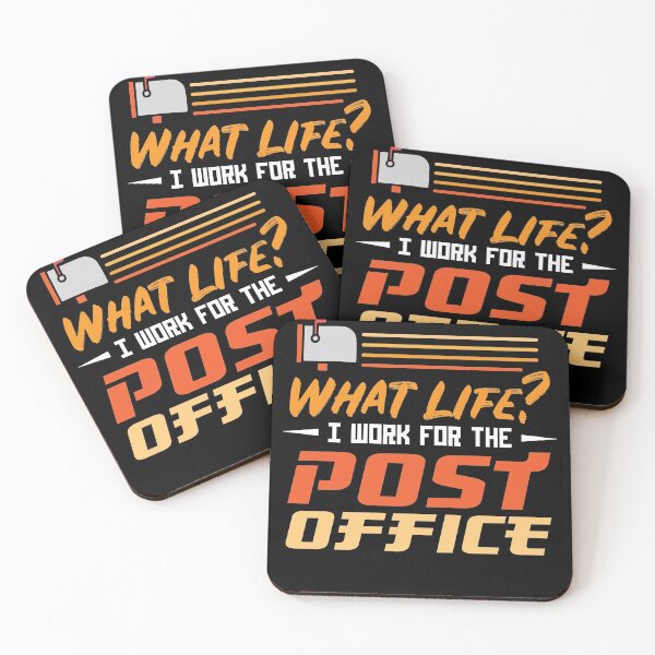 Item preview, What life i work for the Post Office Postal shirt designed and sold by Grinover.