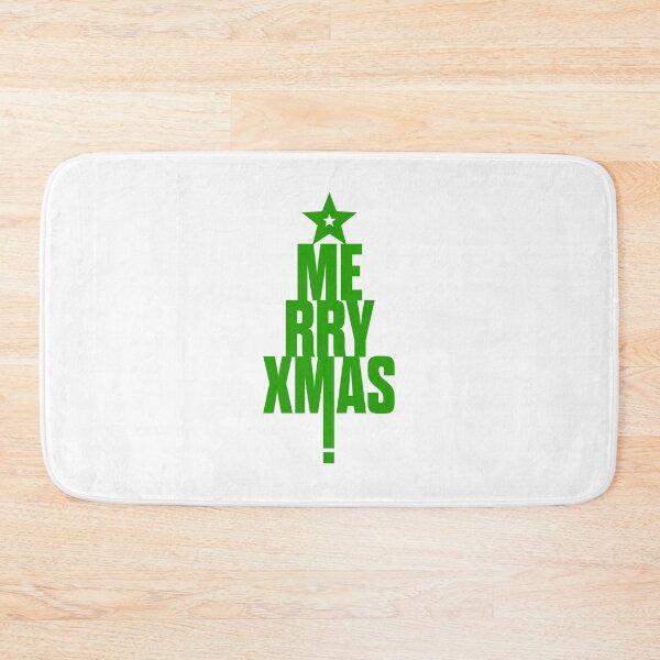 Item preview, Merry Xmas Typographic Tree Design designed and sold by ClickForMore.
