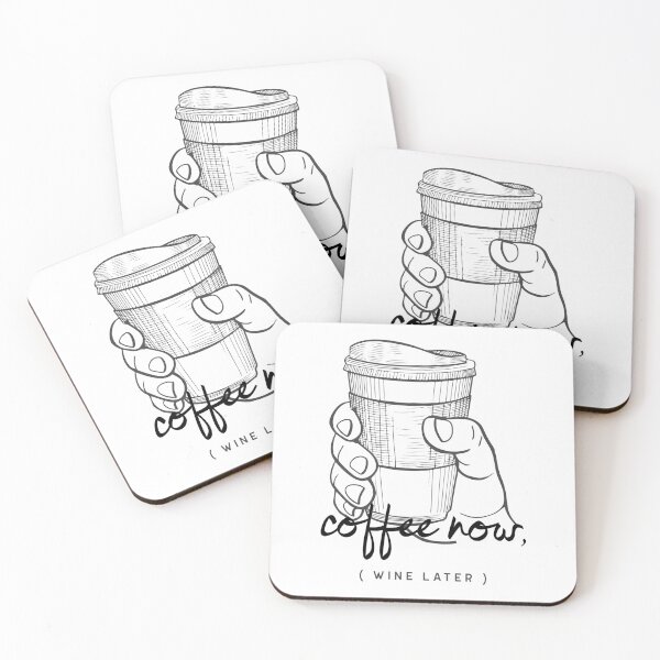 Item preview, Coffee now wine later designed and sold by Kaupasi.