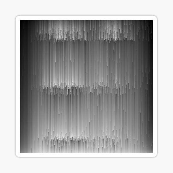 Item preview, Pixel Waterfall - Glitch Art Print designed and sold by burning.