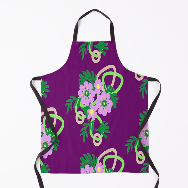 Item preview, Happy vibes Fun Floral Bold Colorful, Retrostyle Illustration abstracto inspired by nature designed and sold by Adri Barnard.