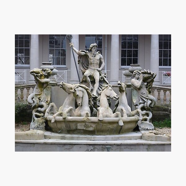 Neptune Fountain Photographic Print