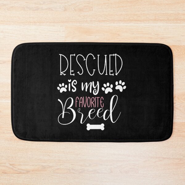 Item preview, Rescued is my favorite breed  designed and sold by charaf19.