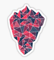 Geometric Iceberg Sticker