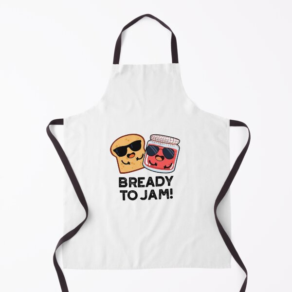 Item preview, Bready To Jam Funny Bread Jam Puns  designed and sold by punnybone.