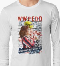 Absolutely Fabulous. AbFab. What Would Patsy and Edina Do, Darling? WWPEDD. Long Sleeve T-Shirt