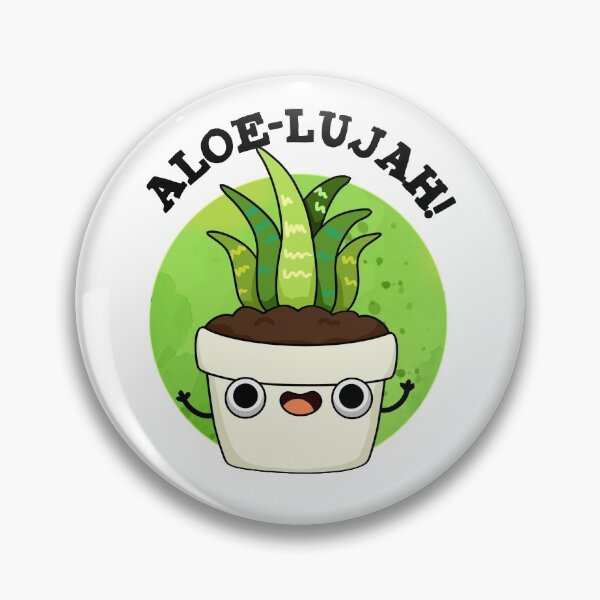 Item preview, Aloe-llujah Funny Aloe Vera Pun  designed and sold by punnybone.