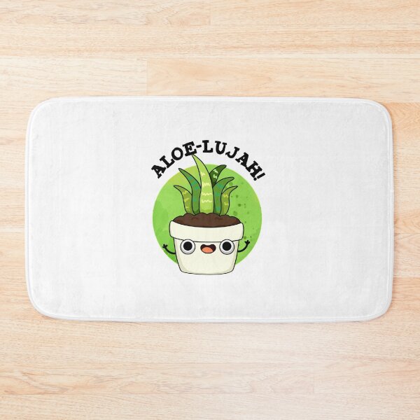 Item preview, Aloe-llujah Funny Aloe Vera Pun  designed and sold by punnybone.