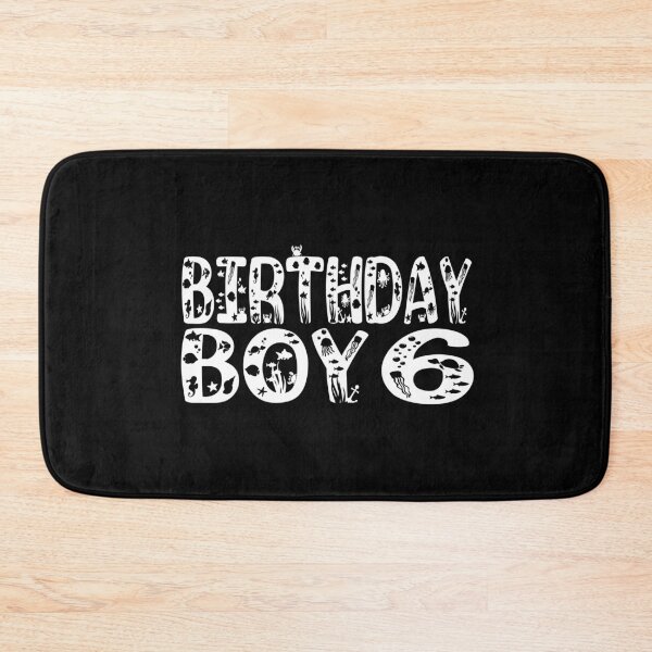 Item preview, 6th Birthday Boy 6 Years Old Fishing Lover Theme Party product designed and sold by Grabitees.