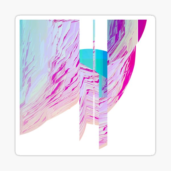 Item preview, Fractured Data - Glitch Art Print designed and sold by burning.