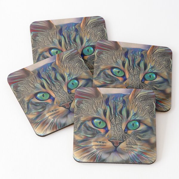Item preview, Rob, cat, chat, cat, kitty, lea roche paintings designed and sold by L. ROCHE.