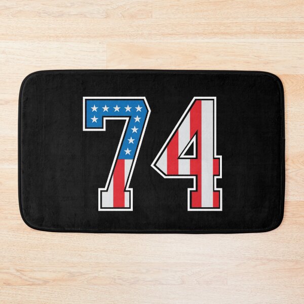 Artikelvorschau, 74 American Lucky Number Vierundsiebzig Flagge der Vereinigten Staaten entworfen und verkauft von Urosek.