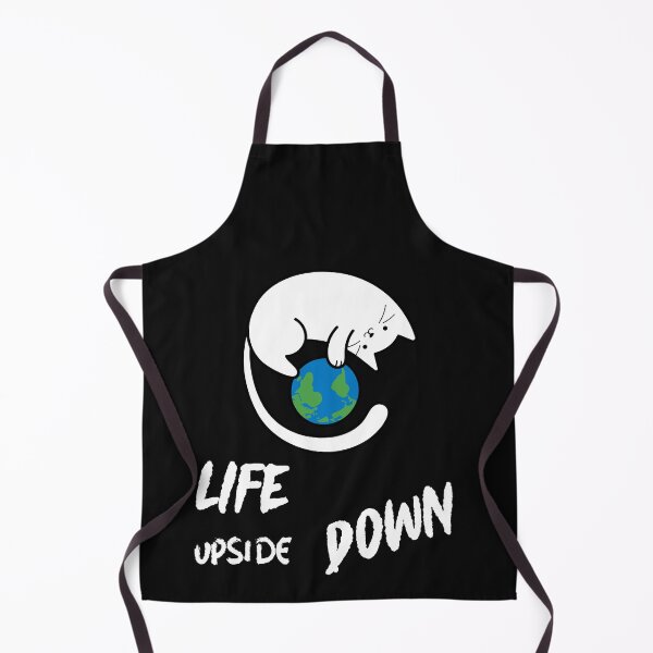 Item preview, Upside Down World Map, Life Upside Down, Cat World designed and sold by DiscGolfTees.
