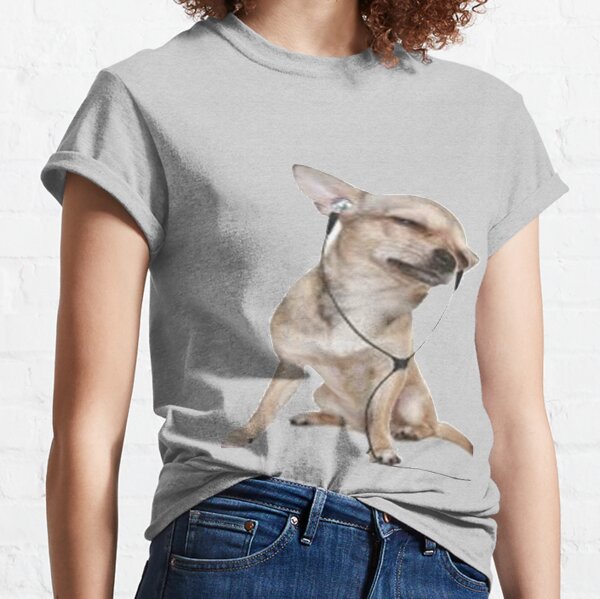 Chihuahua Ginger-Je suis une fière Maman-neuf coton gris Lady T-Shirt 