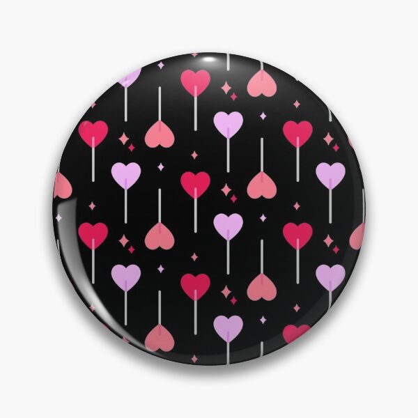 Item preview, Heart Lollipops Valentines Day Pattern designed and sold by joabaj.