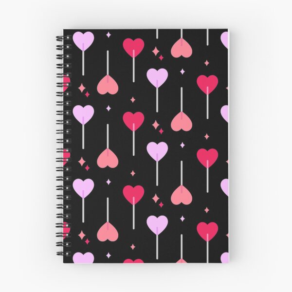 Item preview, Heart Lollipops Valentines Day Pattern designed and sold by joabaj.