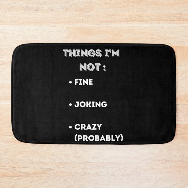 Item preview, Things I'm Not designed and sold by ChibiKolossus.