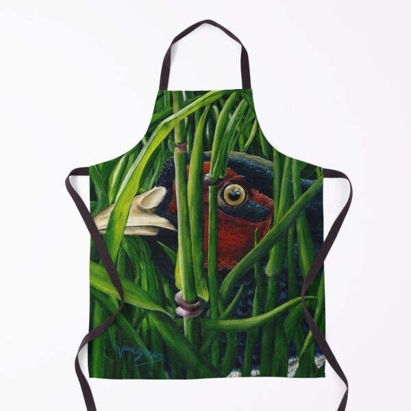 Item preview, Courting In The Barley. Pheasant in a barley field. Original Acrylic painting. designed and sold by janesg.
