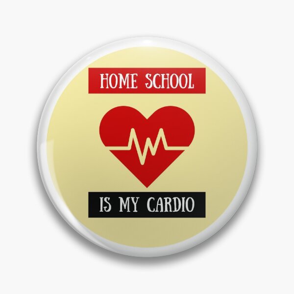 Aperçu de l'œuvre L'école à domicile est mon cardio créée et vendue par Buzzdesigns.