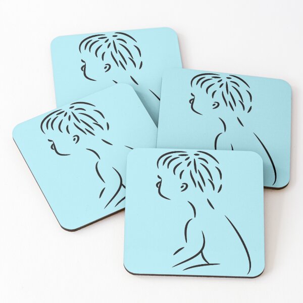 Item preview, baby blue background designed and sold by miaterinka.