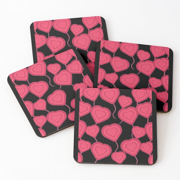 Item preview, Heart Balloons Valentines Day Pattern designed and sold by joabaj.