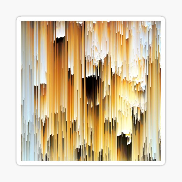 Item preview, Rust - Glitch Art Print designed and sold by burning.