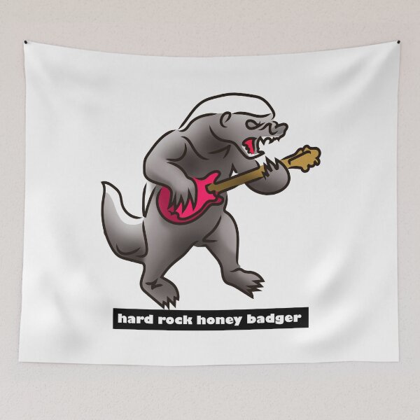 Item preview, Hard rock honey badger designed and sold by Xdelacra.
