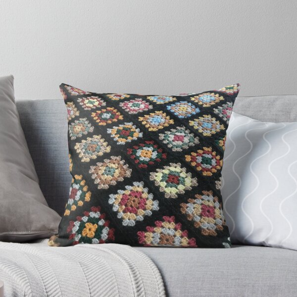 Item preview, Crochet Granny squares blanket  designed and sold by MeluCrochet.